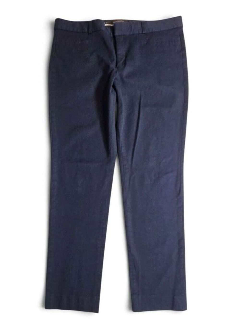 Banana Republic Sloan Navy Blue Slim Straight Dress Pants Trousers 12L